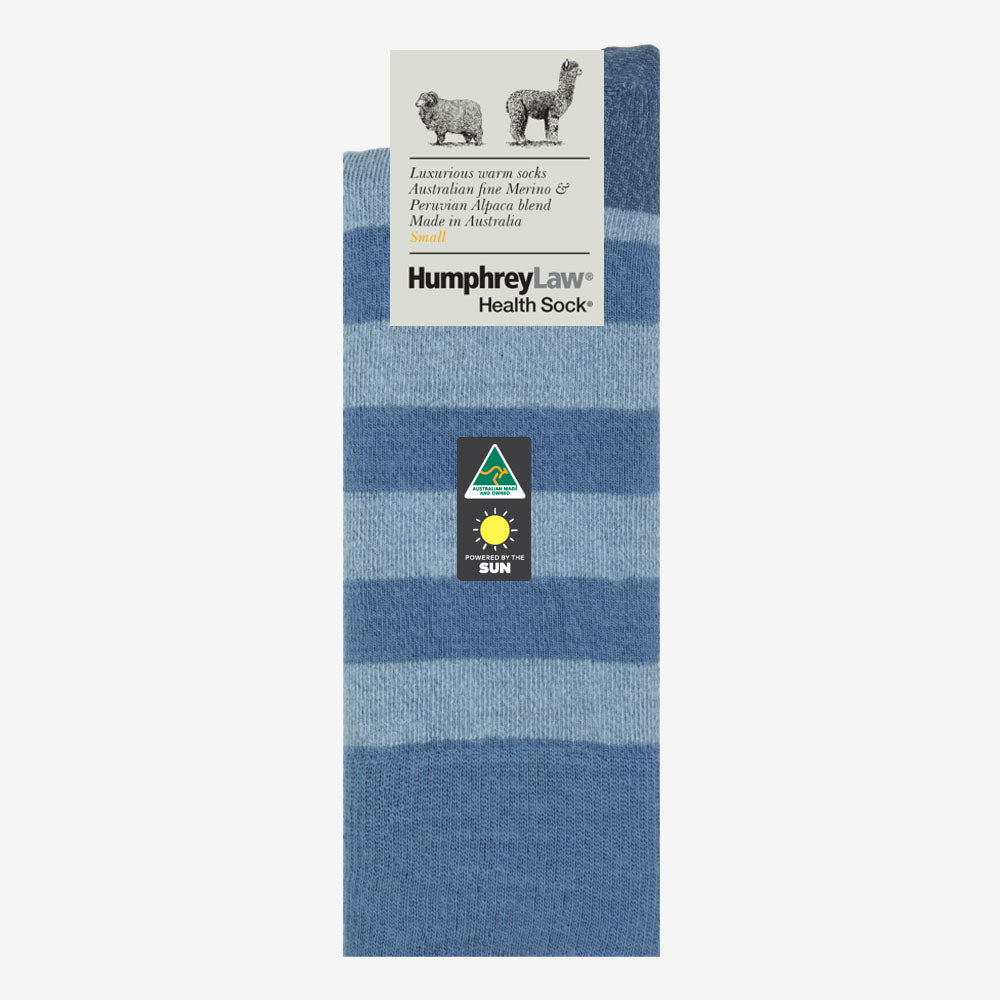 Humphrey Law Merino Alpaca Stripe Socks
