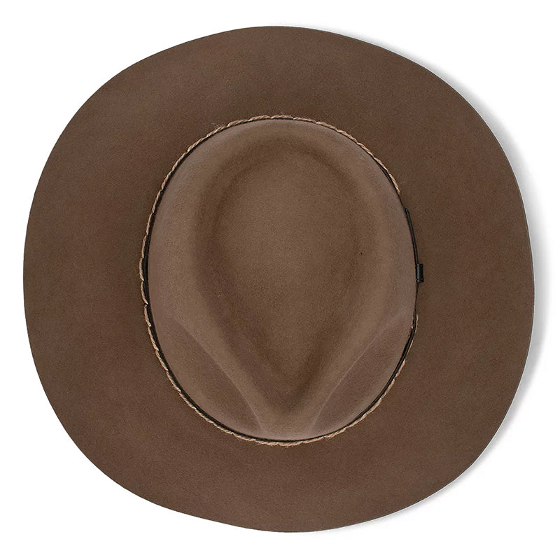 Avenel Boone Australian Wool Felt Outback Hat camel