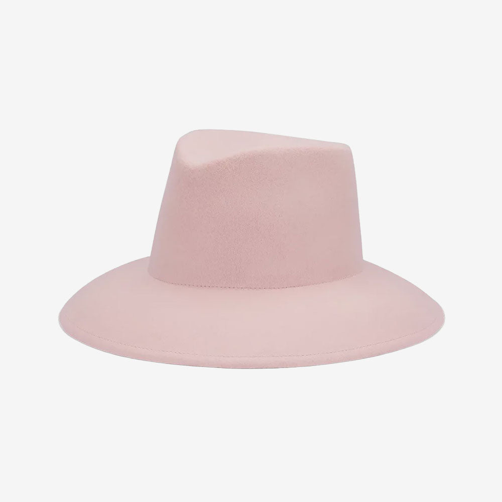 Avenel Payton Wool Felt Fedora pink
