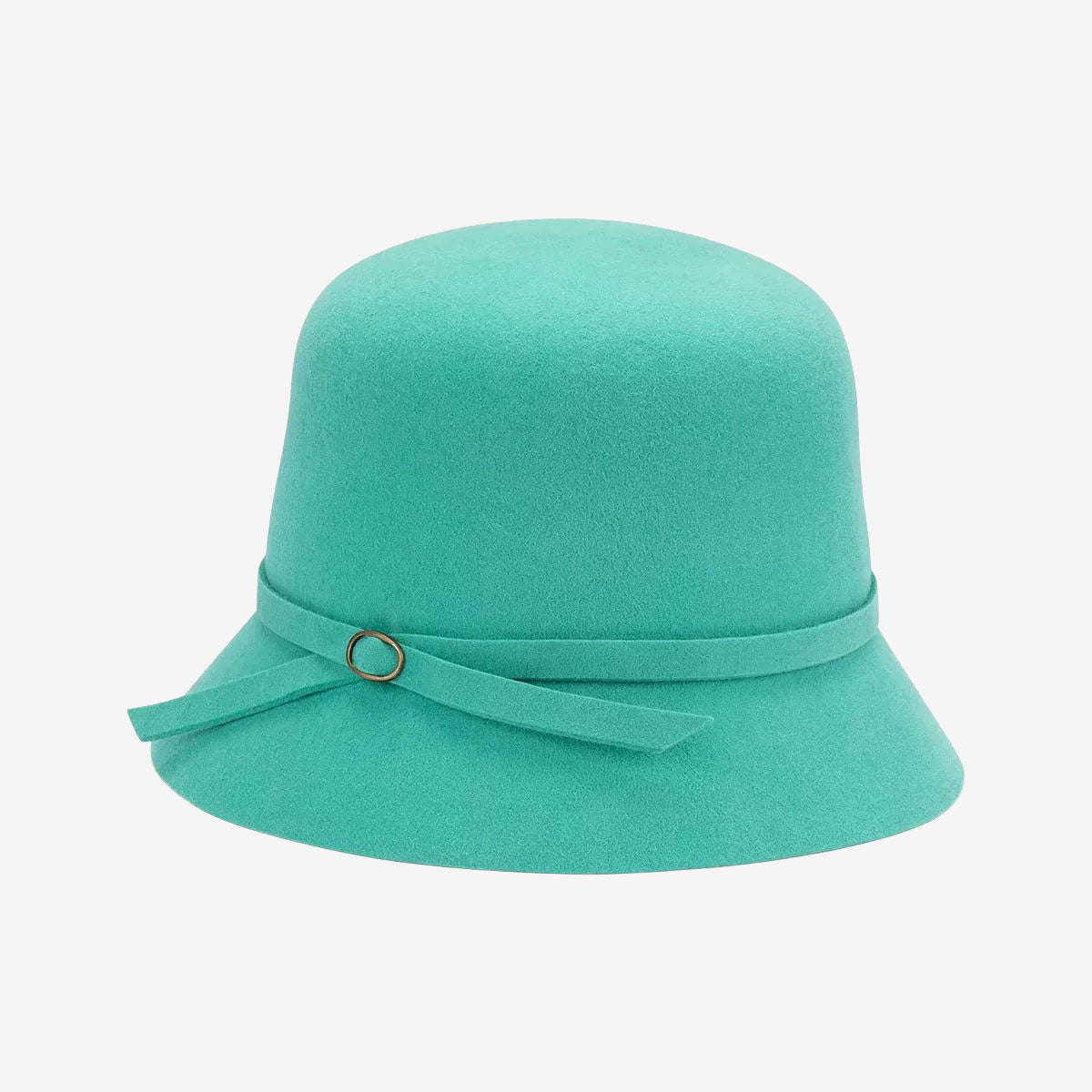 Avenel Rowan Australian Wool Felt Cloche spearmint