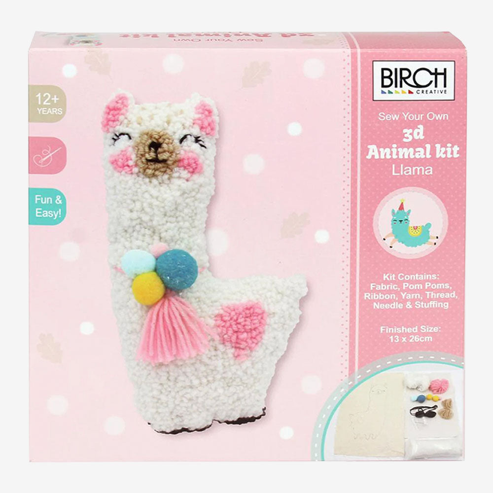 Birch Punch Needle 3D Animal Kit