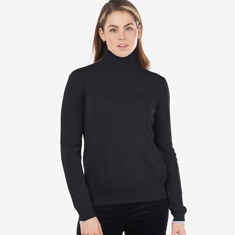 Bridge & Lord Merino & Cashmere Roll Neck