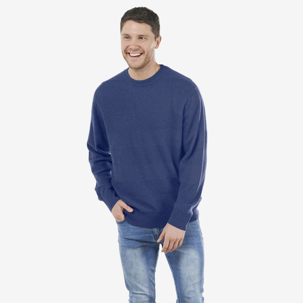 Bridge & Lord Self Stripe Crew Sweater