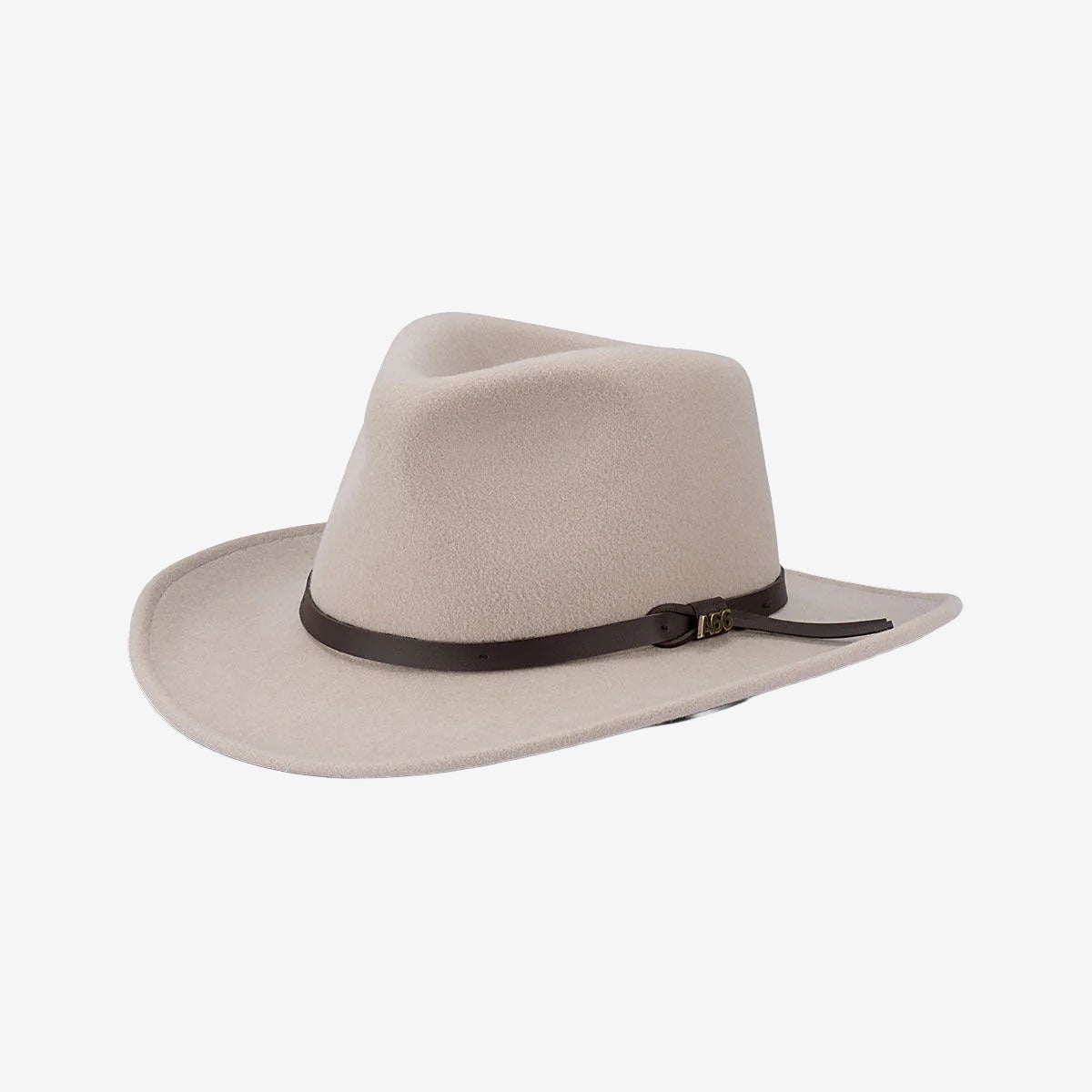 Avenel Craig Wool Felt Outback Hat oat