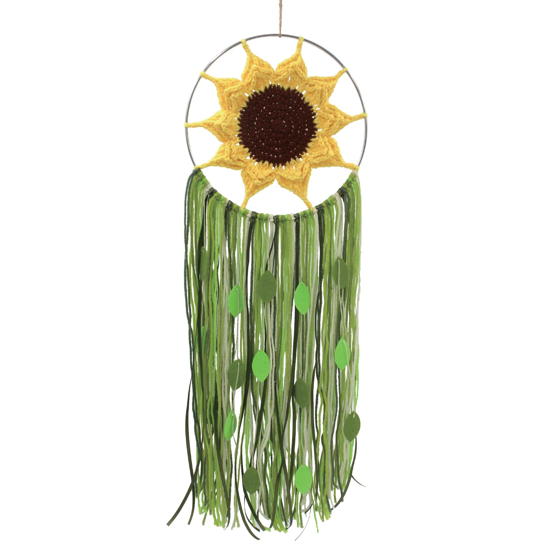 Make It Crochet Wall Hanging Sunflower