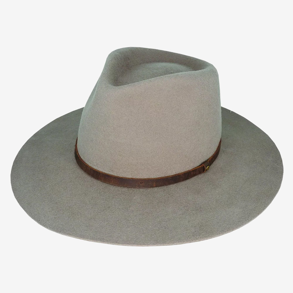 Dot & Co. Will Wool Felt Tear Drop Fedora