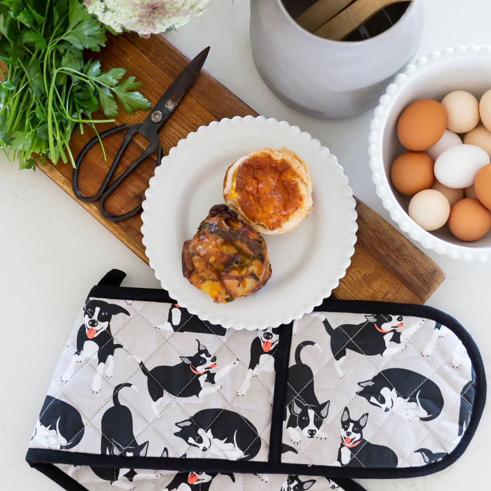 Double Oven Glove - Farm Dogs
