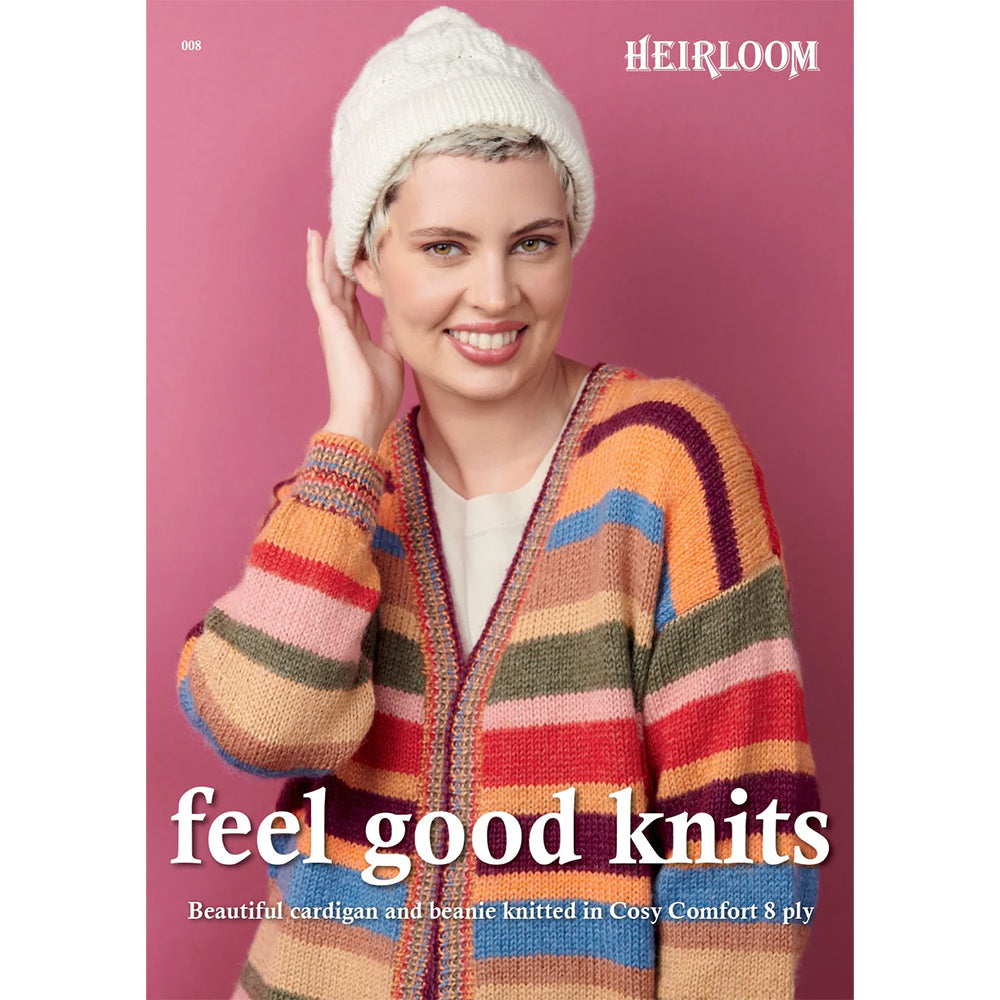 HERILOOM FEEL GOOD KNITS LEAFLET 008