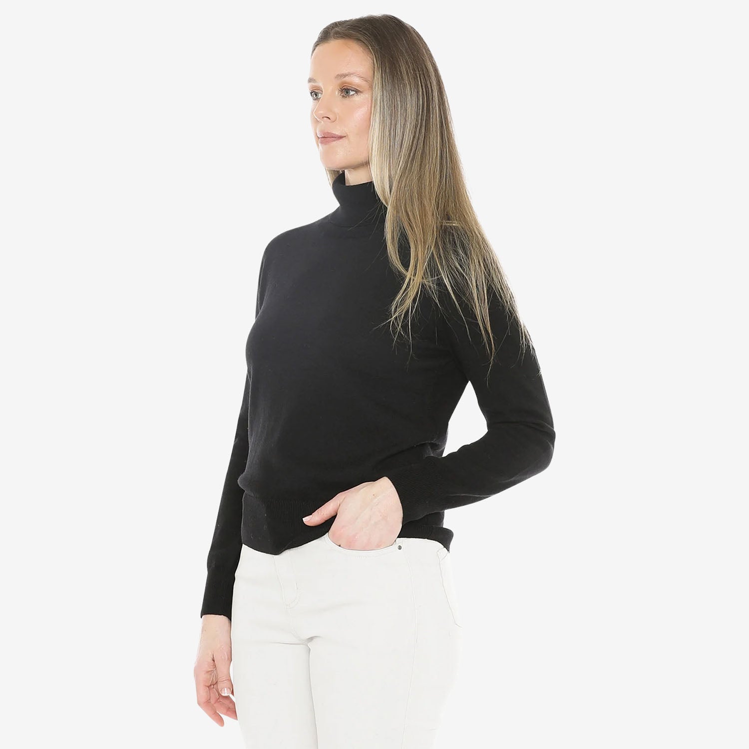 Jump Cowl Neck Pullover black