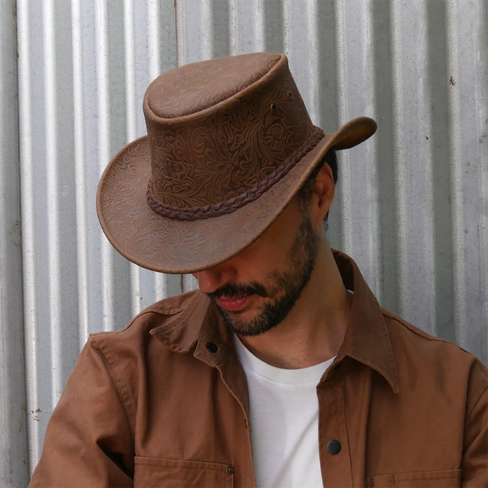 Kakadu Cordoba Leather Hat 19H33