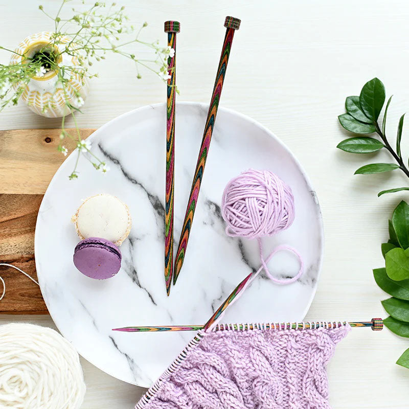 KnitPro Symfonie Wood Straight Knitting Needles