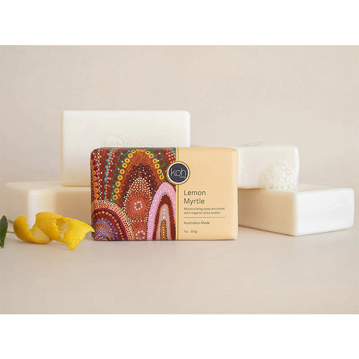 Koh Living Moisturising Soap 200g lemon myrtle