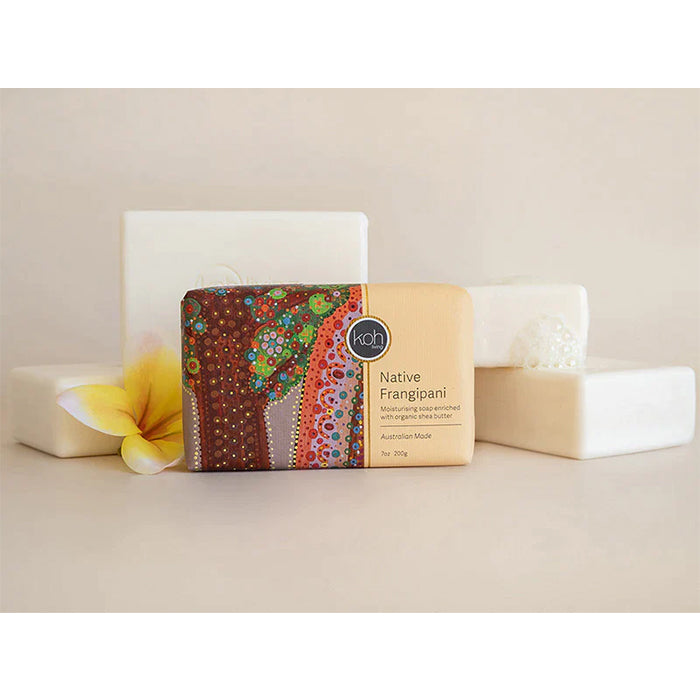 Koh Living Moisturising Soap 200g frangipani