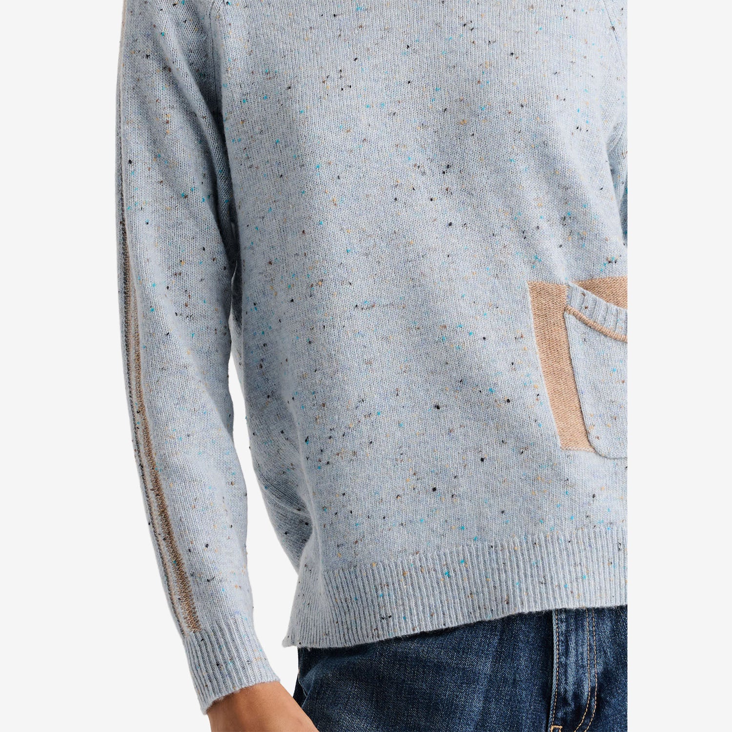 LD&Co. Pocket Detail Jumper Sky