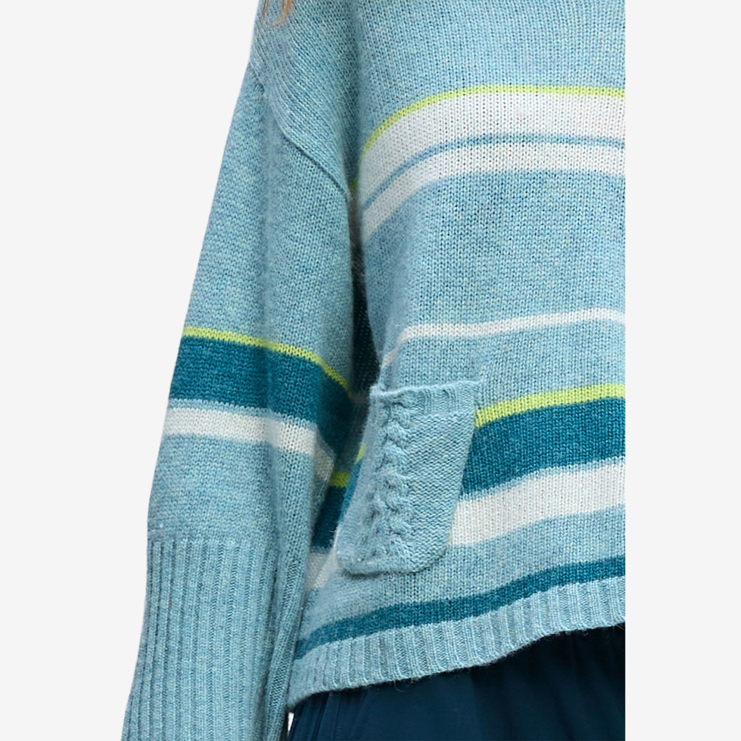 LD&Co. Crop Stripe Jumper