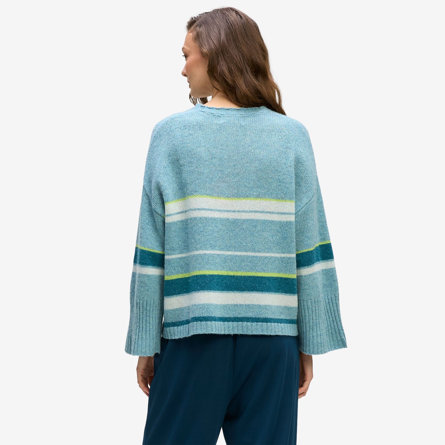 LD&Co. Crop Stripe Jumper