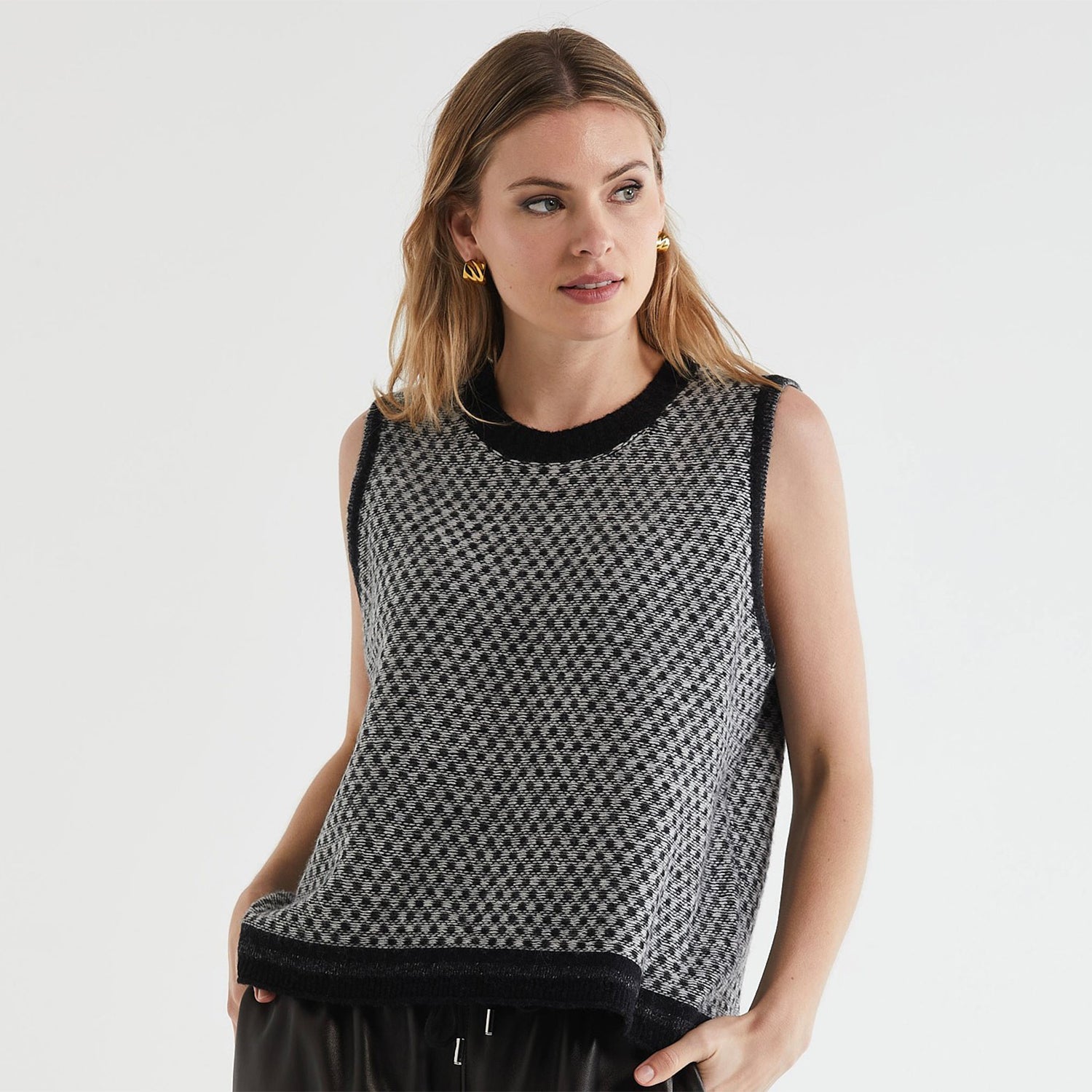 LD&Co. Lambswool Vest black