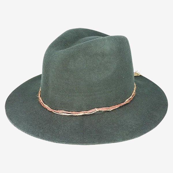 Maddison Avenue Dixie Wool Felt Hat charcoal