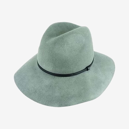 Maddison Avenue Wool Felt Fedora grey