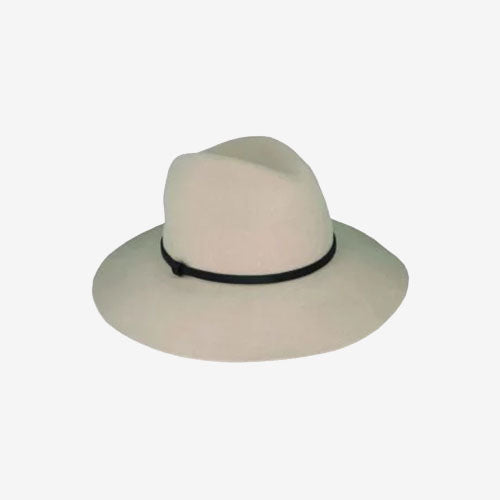 Maddison Avenue Wool Felt Fedora oat
