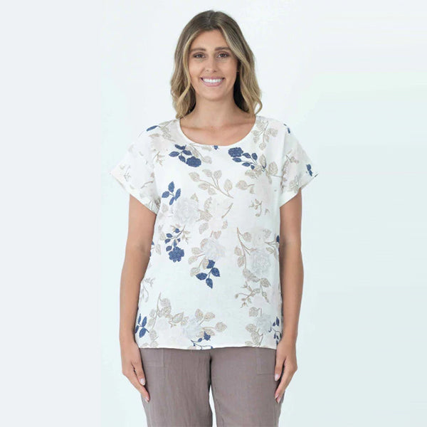 Maglia S/S Printed Top