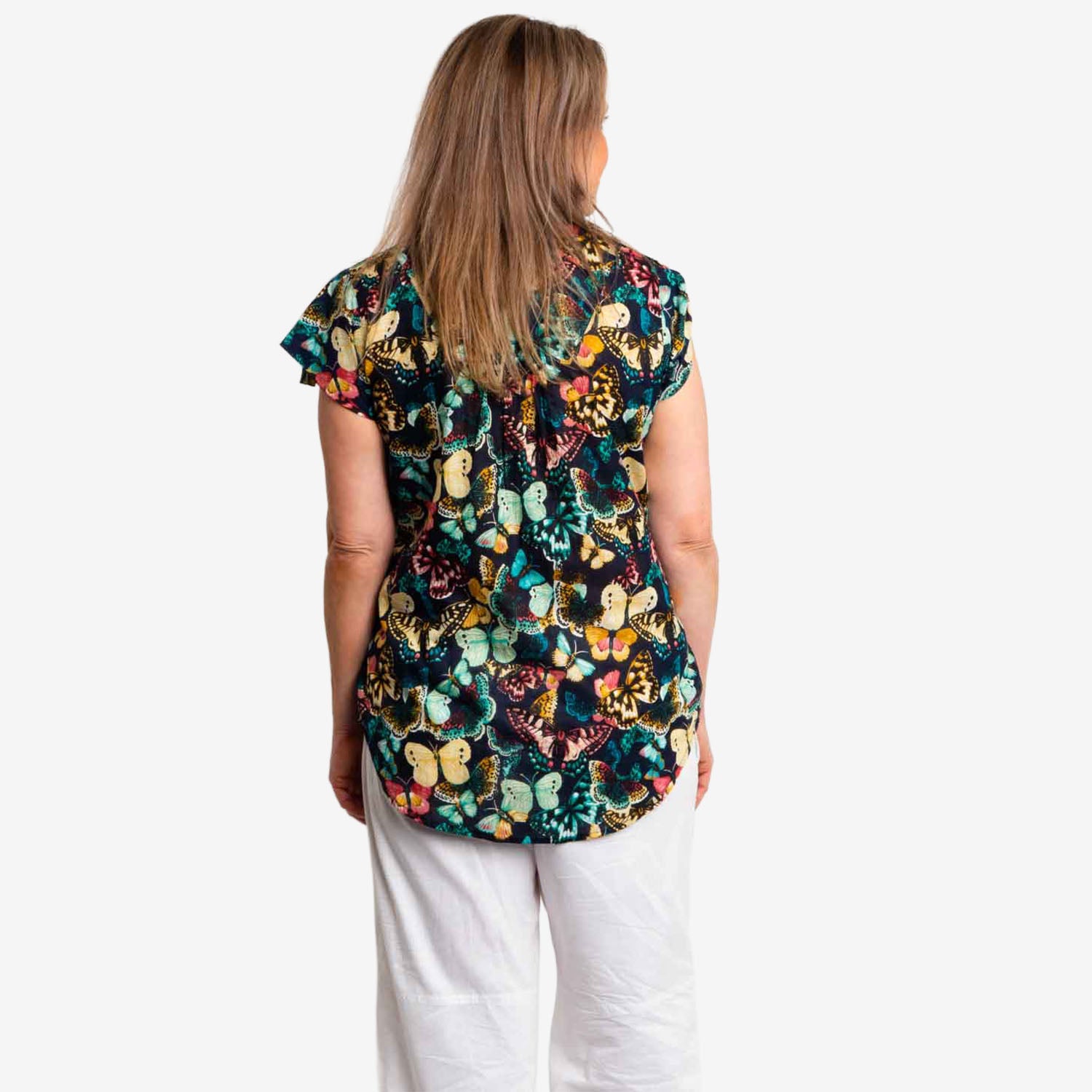 Mozaic Magnetic Cap Sleeve Shirt