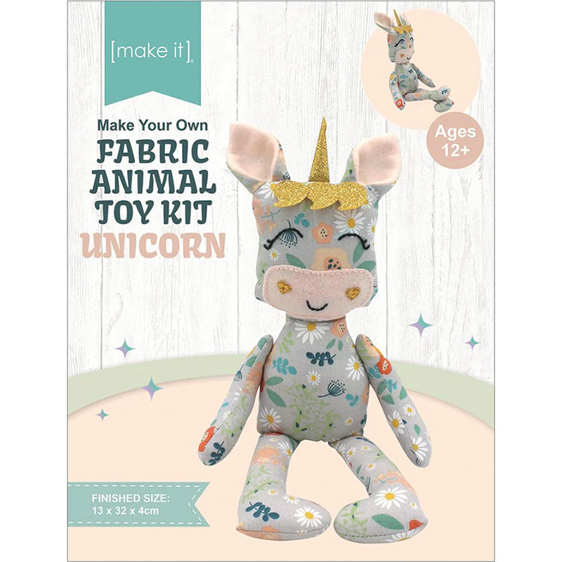 Make it Fabric Animal Kit - Unicorn