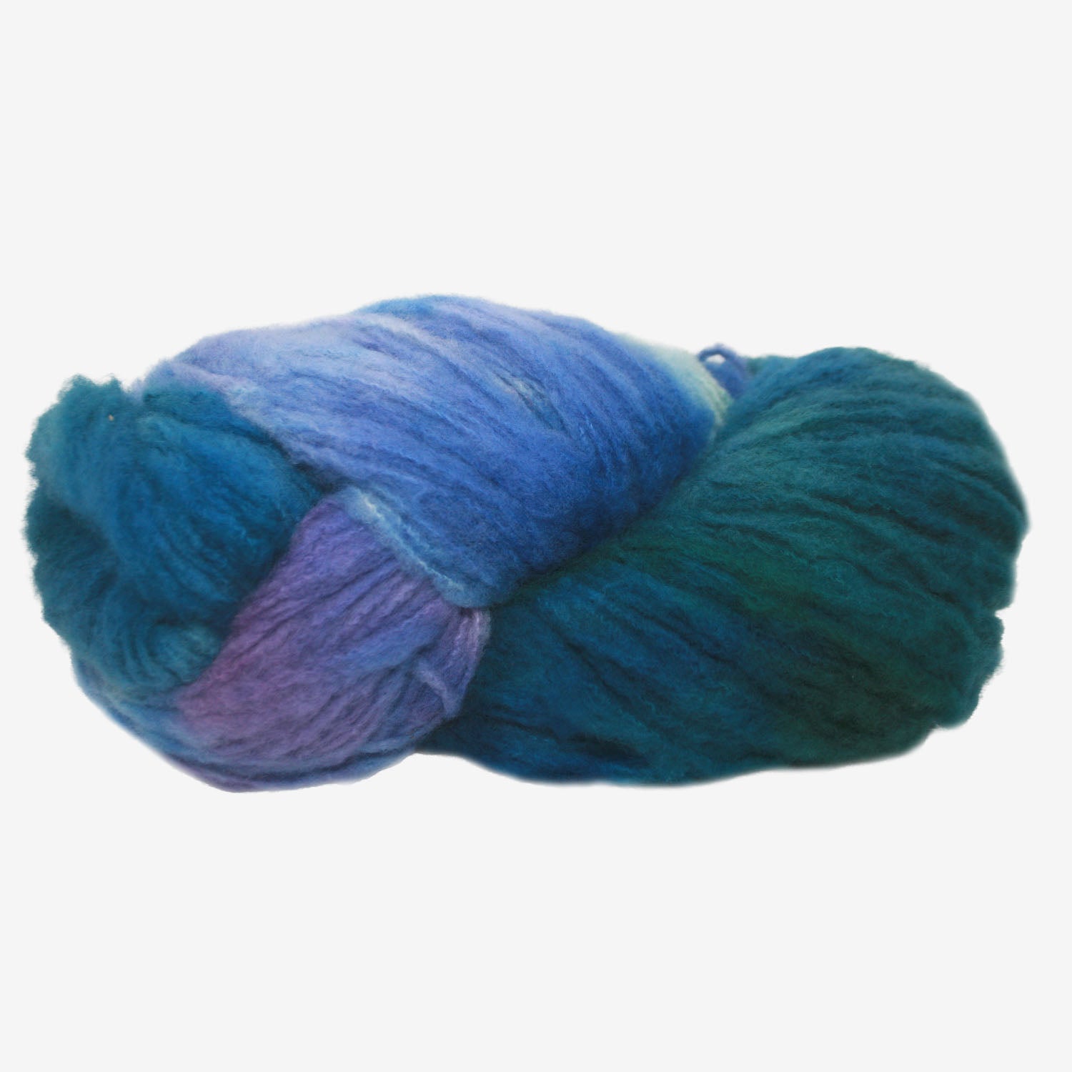 Nundle Hand Dyed Brushed Merino 100g hydrangea
