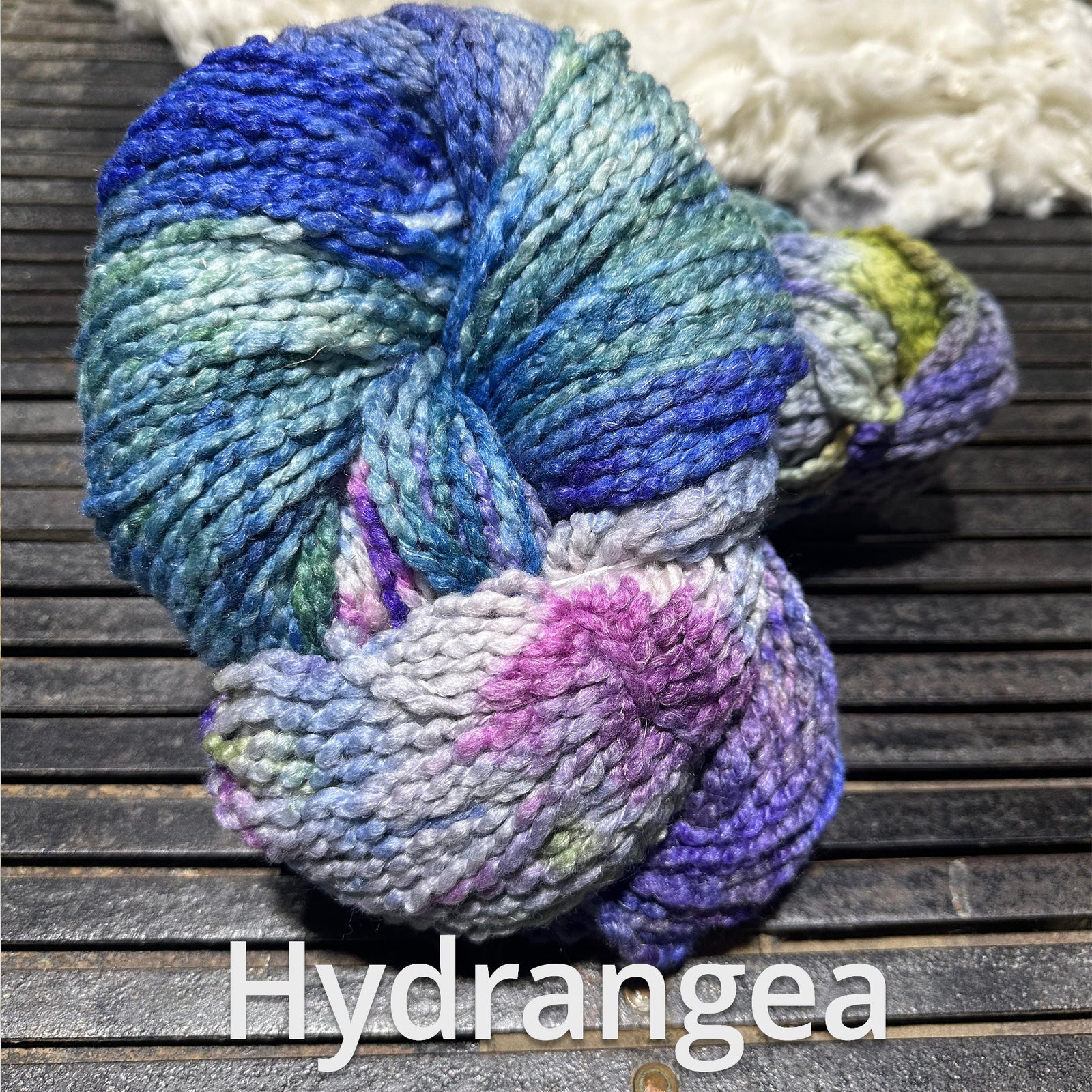 Nundle Hand Dyed Merino Linen Blend Yarn