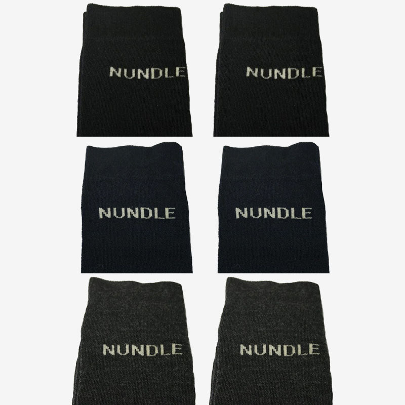 Nundle Business Sock 6 Pack Size 7-11