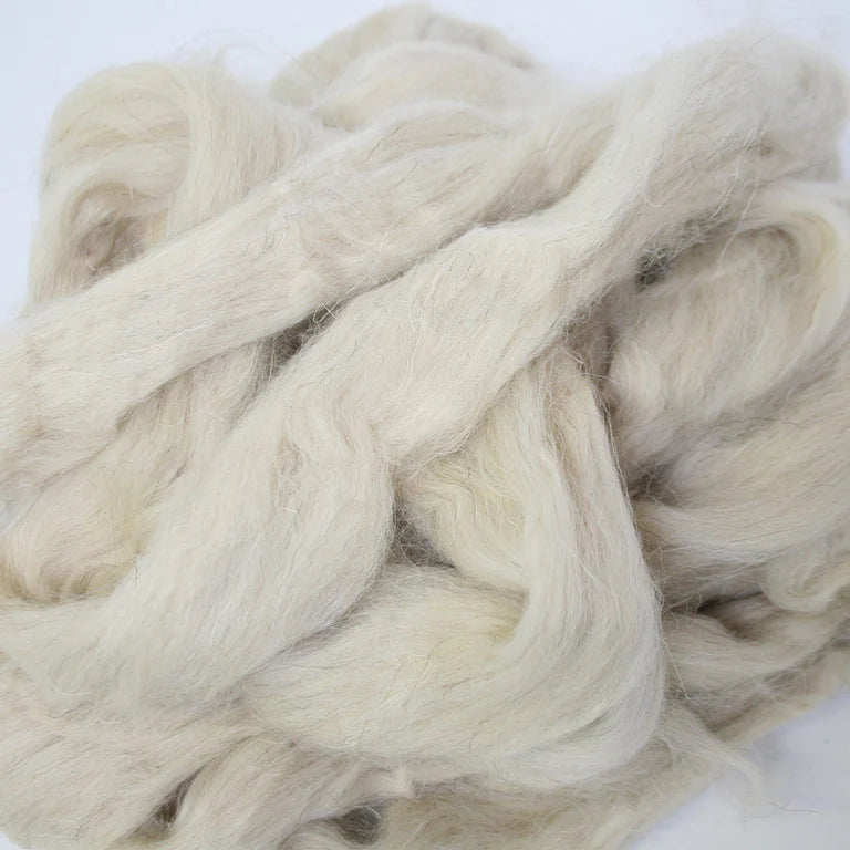 Crossbred Wool Top 35 Micron - 450 grams