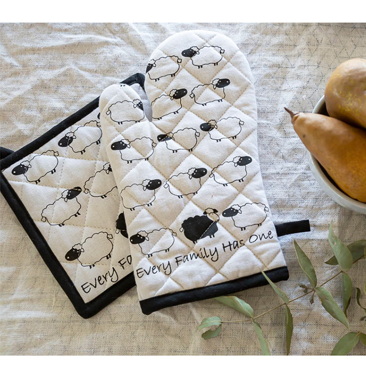 Oven Glove & Pot Holder EFHO Black Sheep