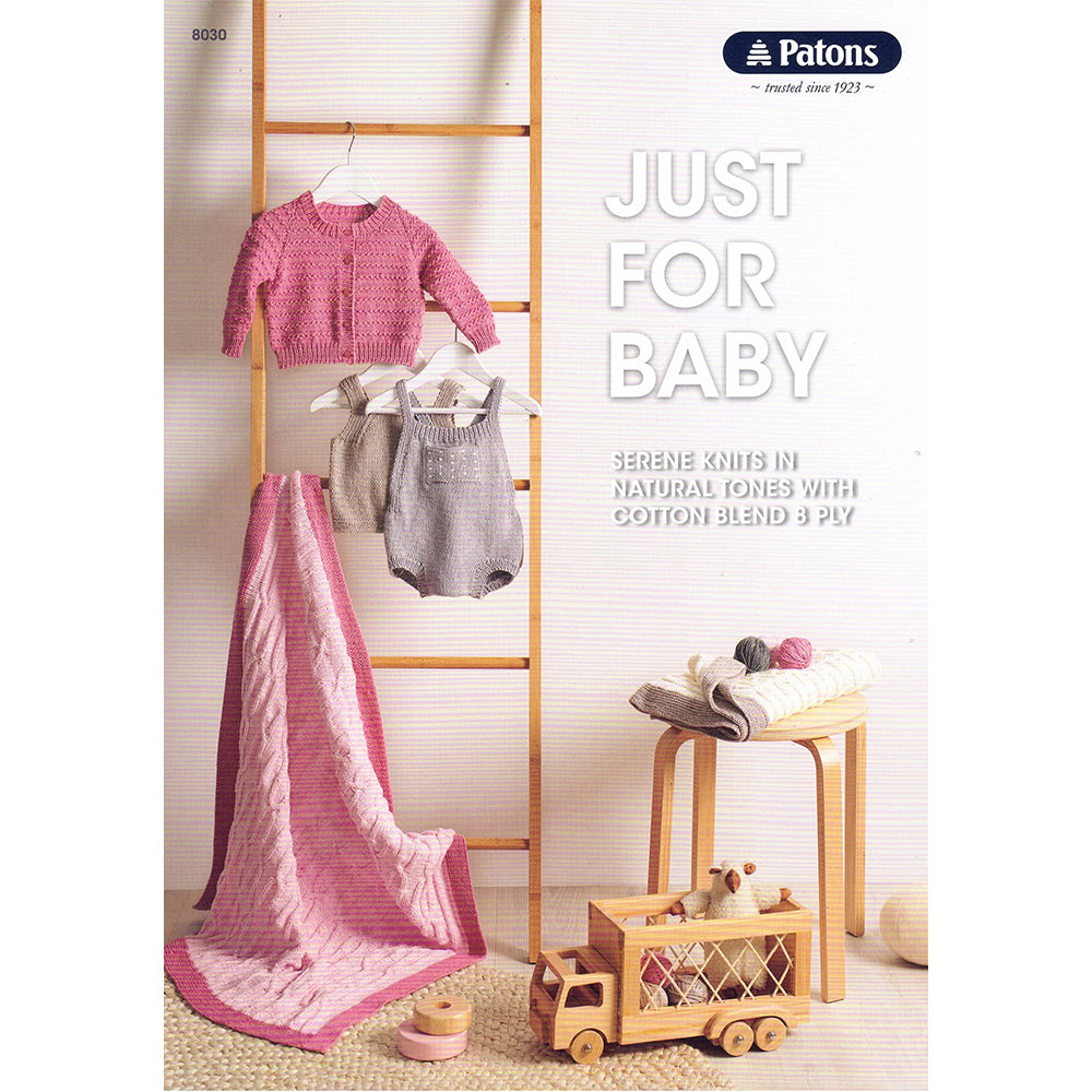 PATONS JUST FOR BABY BOOK 8030