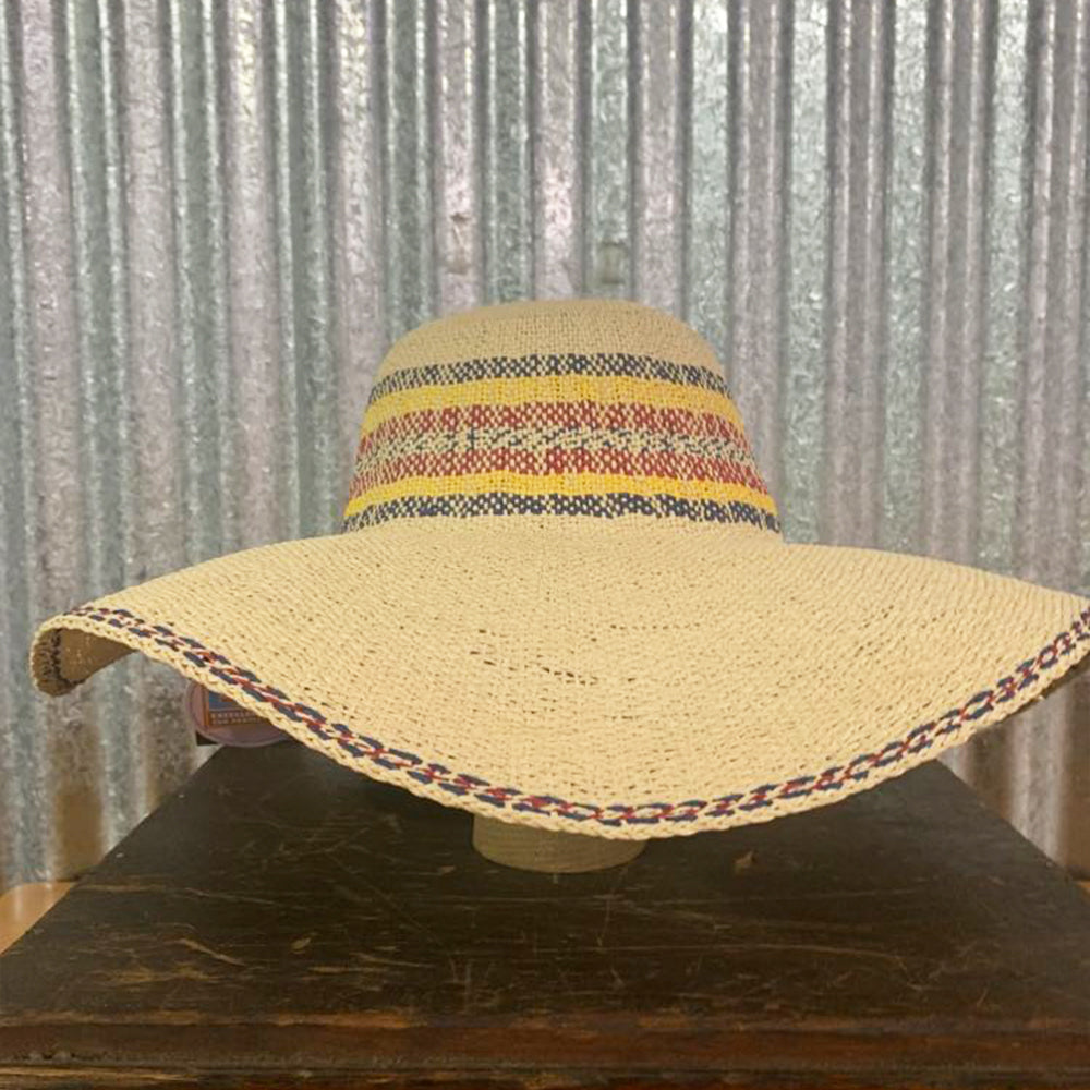 POPPI WIDE BRIM PAPER CAPELINE