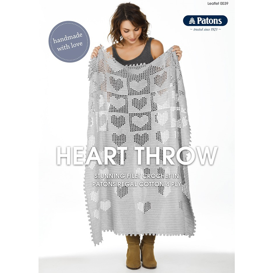 Patons Heart Throw Leaflet 0039