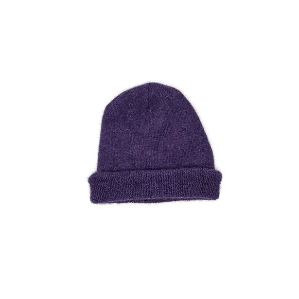 Merino Club Toddler Possum & Merino Beanie purple