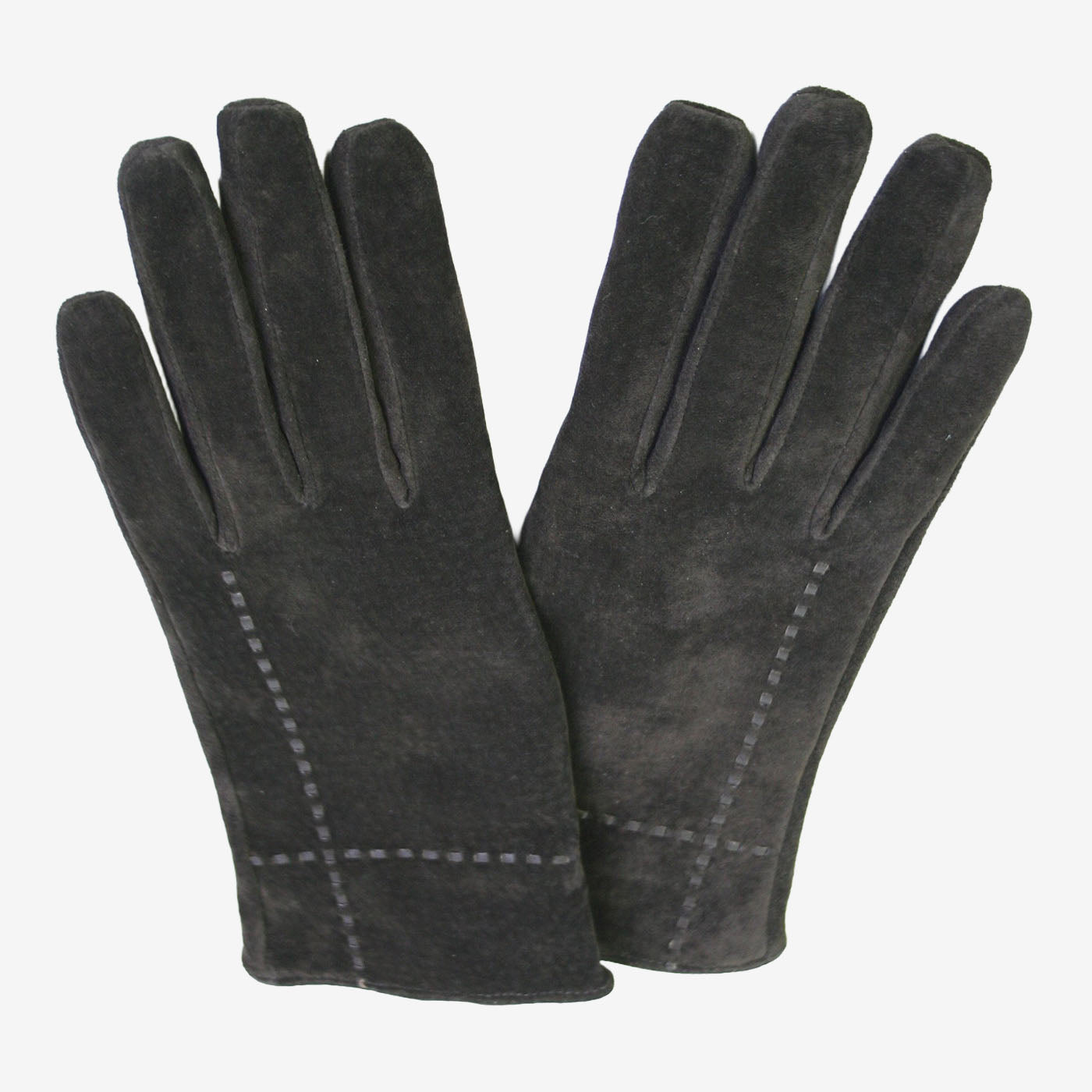 Sheer Bliss Suede Gloves brown