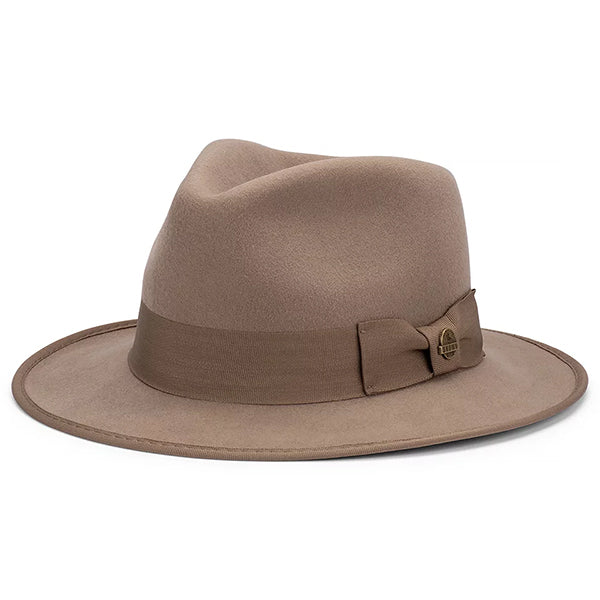 Snowy River Banjo Crushable Wool Fedora putty