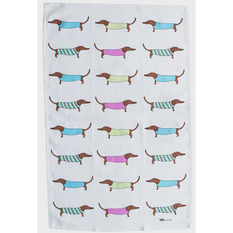 Tea Towel Sausage Dogs