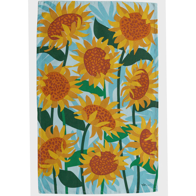 Tea Towel Sunflowers