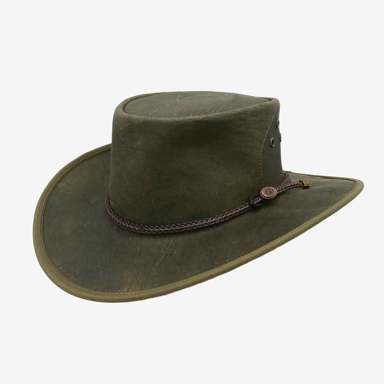 Kakadu Uluroo Kangaroo Leather Hat