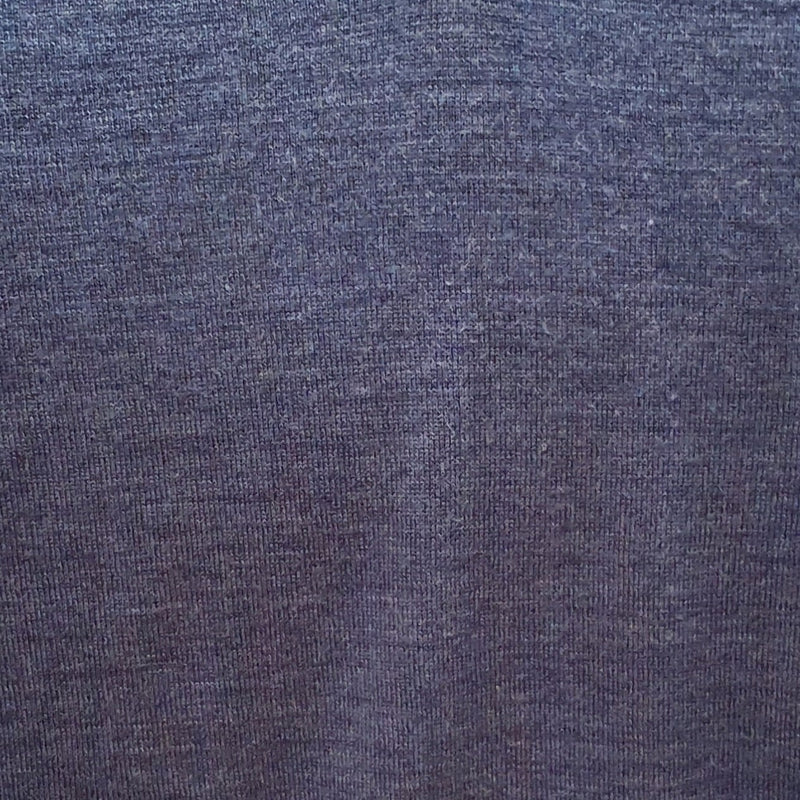 Ansett Extra Fine Merino Wool Vee Neck Jumper - Blue