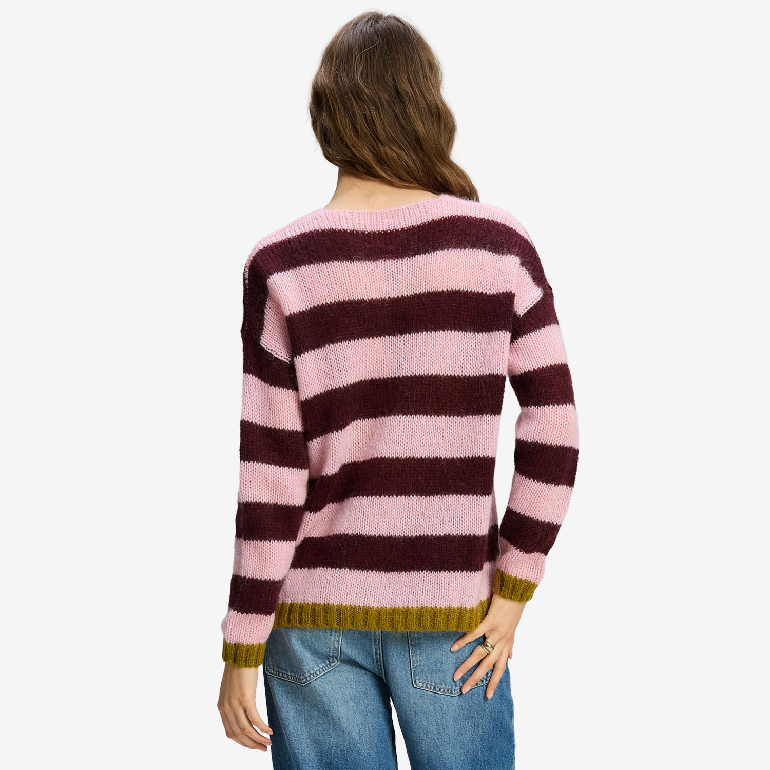 Z&P Cozy Stripe V-Neck