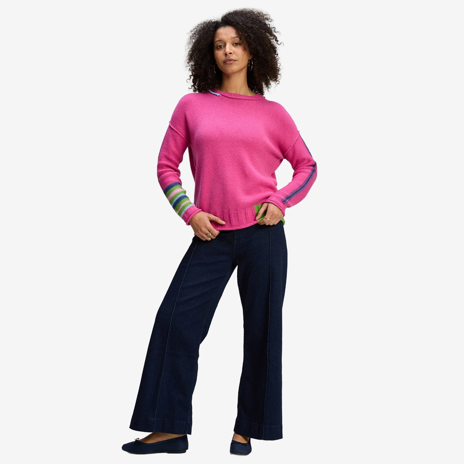 Zaket & Plover Styled Edges Jumper