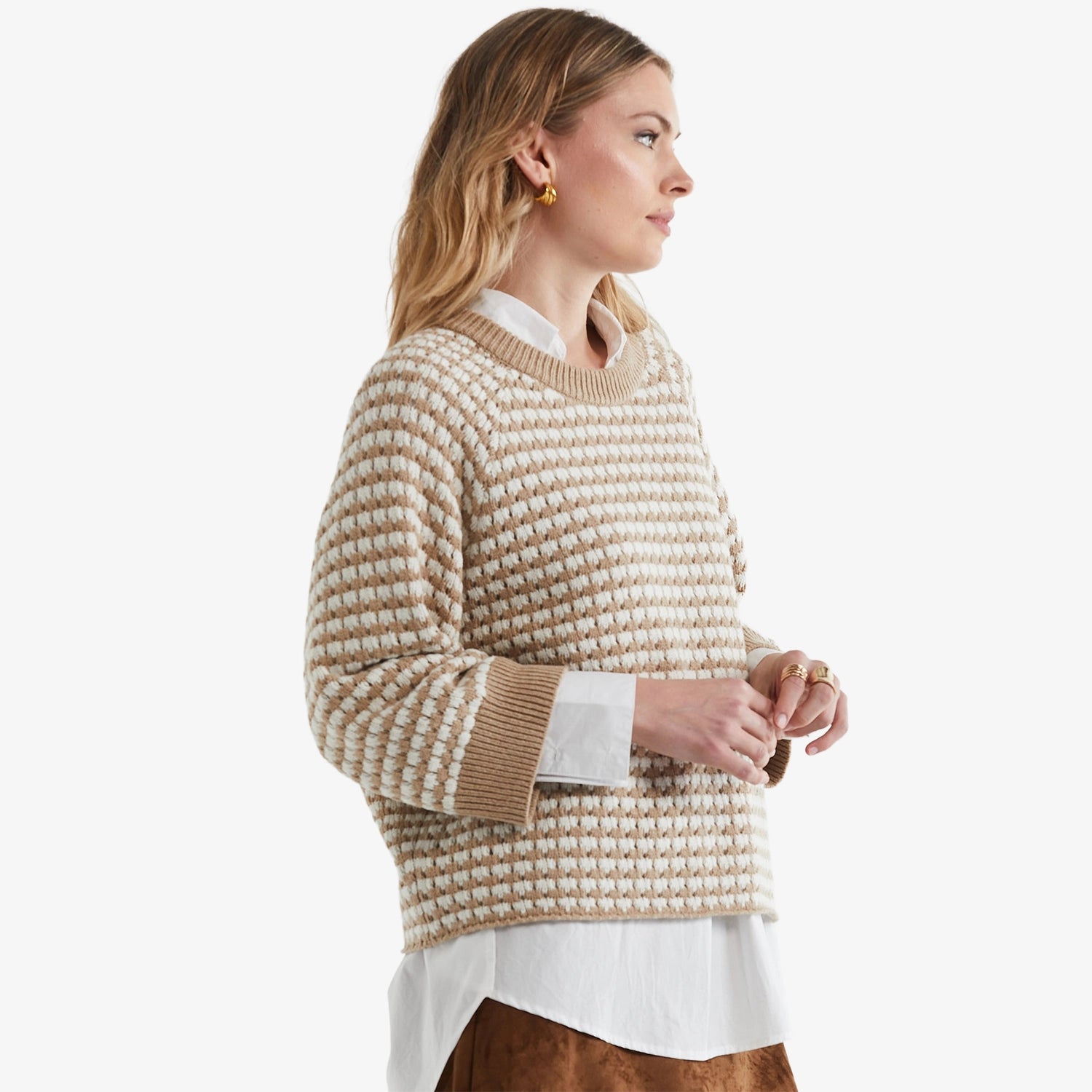 Z&P Texture Jumper camel