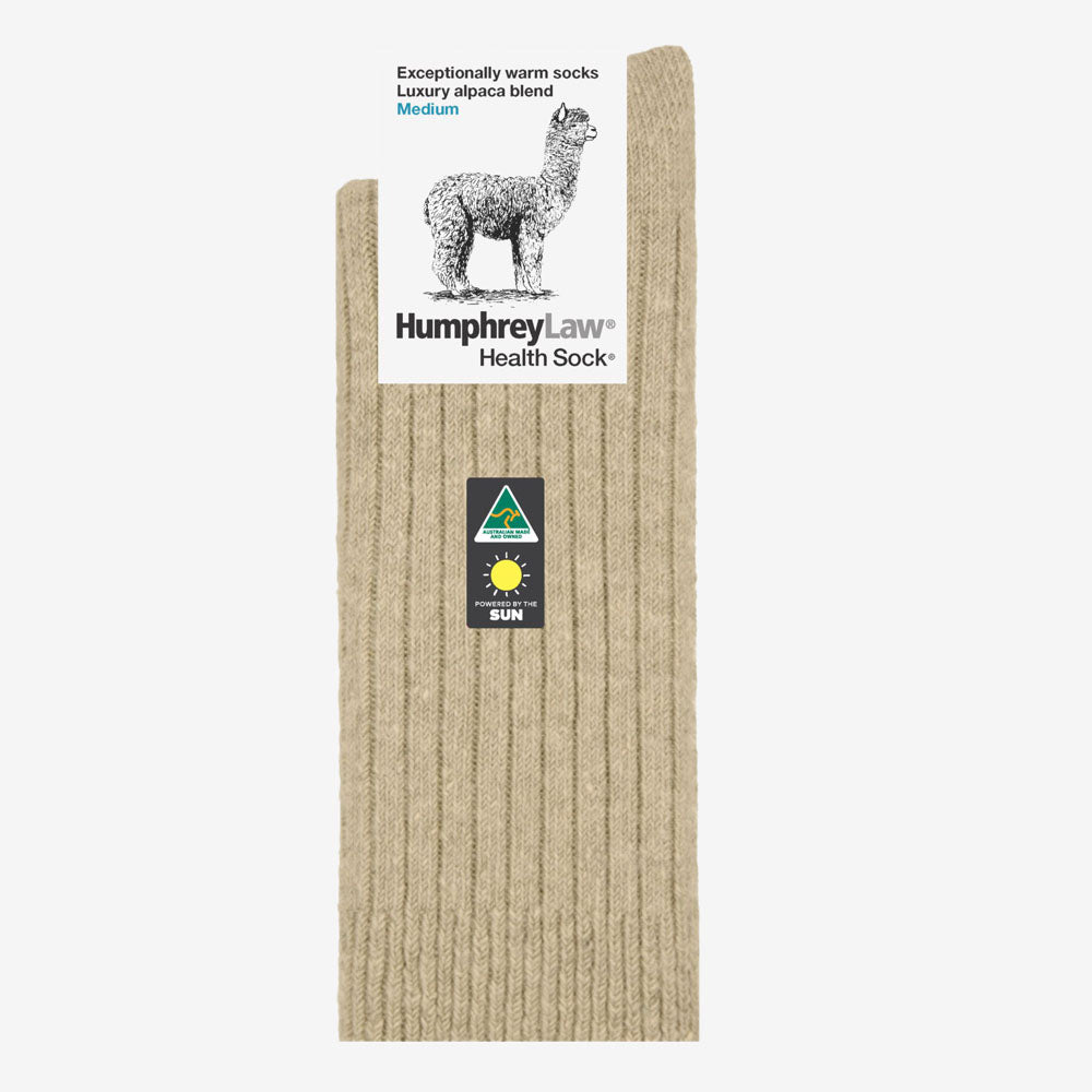 Humphrey Law Alpaca & Wool Blend Socks antelope