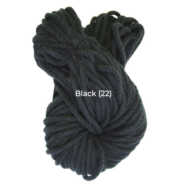 Black (22) Nundle Collection 72 Ply Yarn