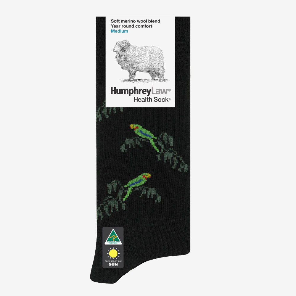 Humphrey Law Health Sock - Tourist Patterns