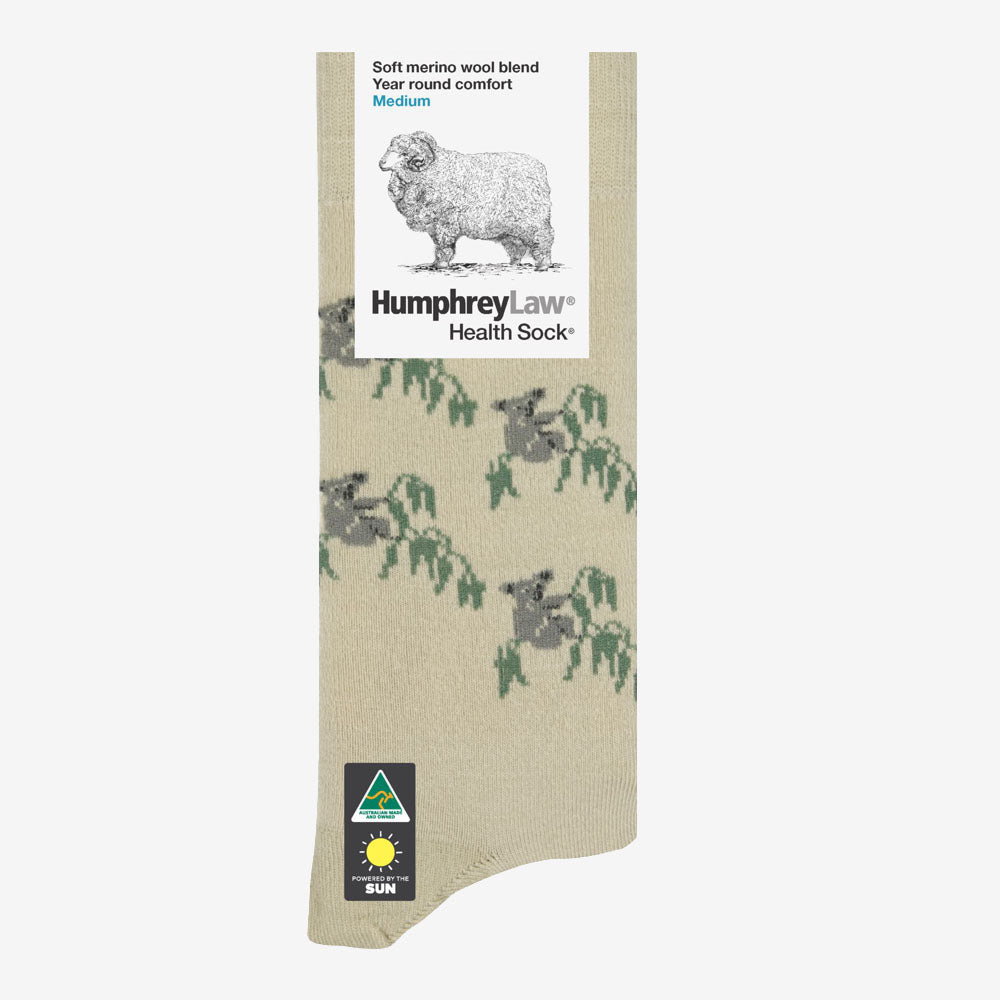 Humphrey Law Health Sock - Tourist Patterns