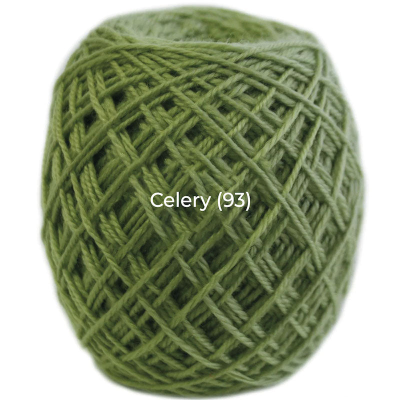 Nundle Collection 4 Ply Sock Yarn - Celery